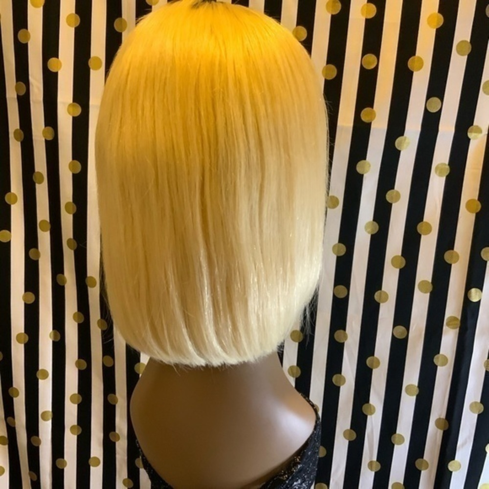 BC115 Human Hair lace Front t-part Wig - Picture 4 of 13